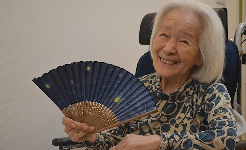 夏祭り～扇子とすてきな笑顔～