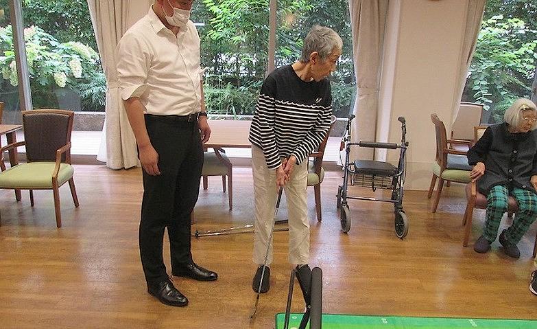 ナイスショット！笑顔あふれるパターゴルフ