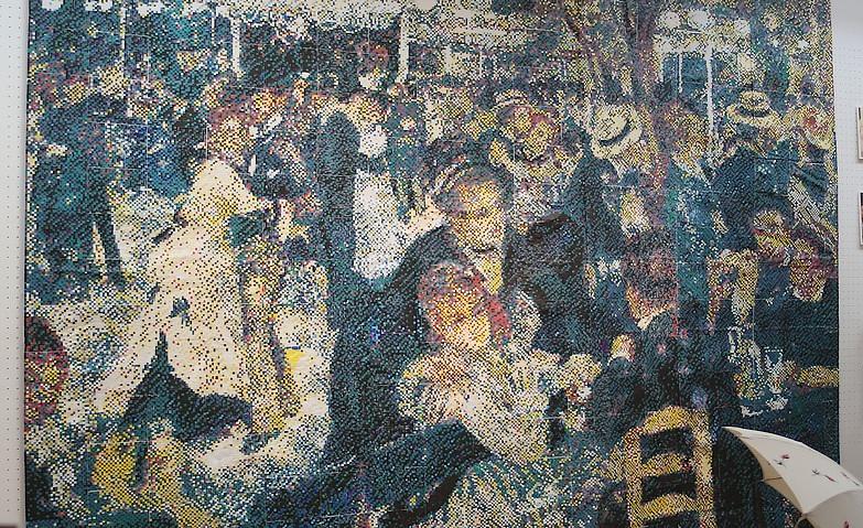 モザイクアートに感動！