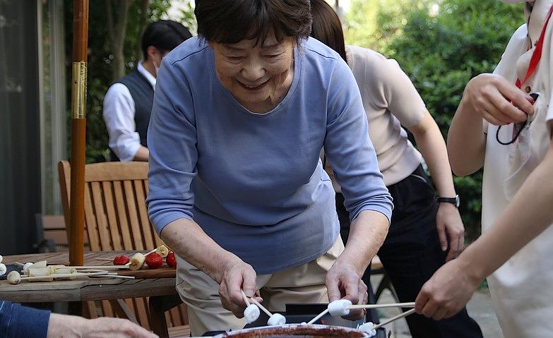 「チョコレートフォンデュ」パーティー