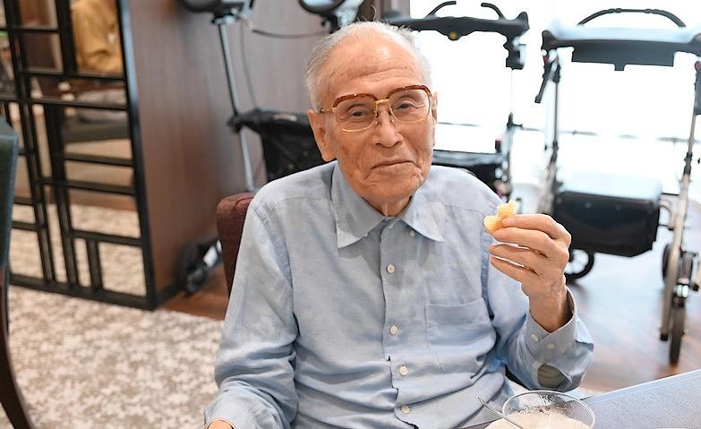 「イベント食」にご満悦