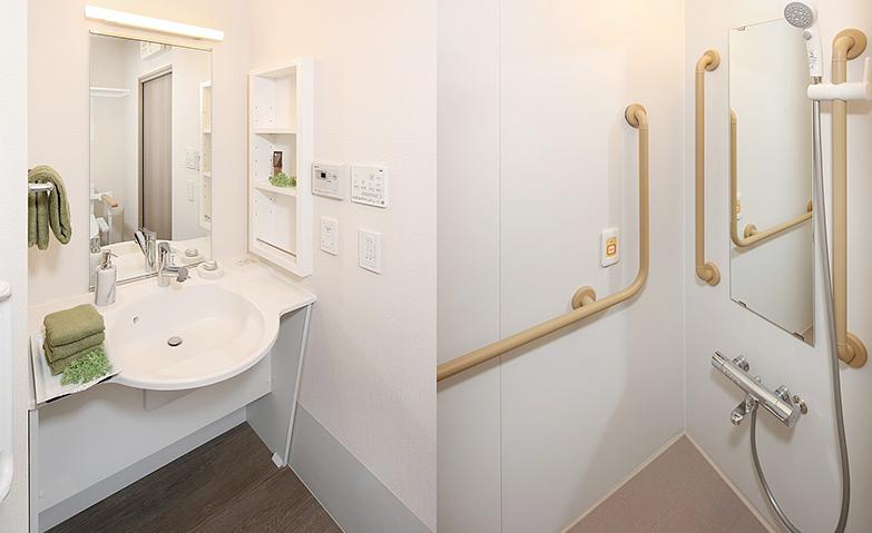 A4タイプ居室イメージ 洗面／シャワー