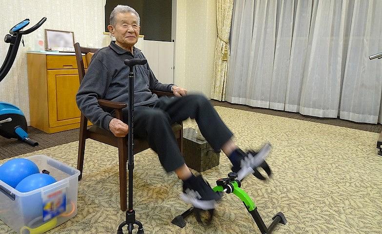 朝の運動を今日も！
